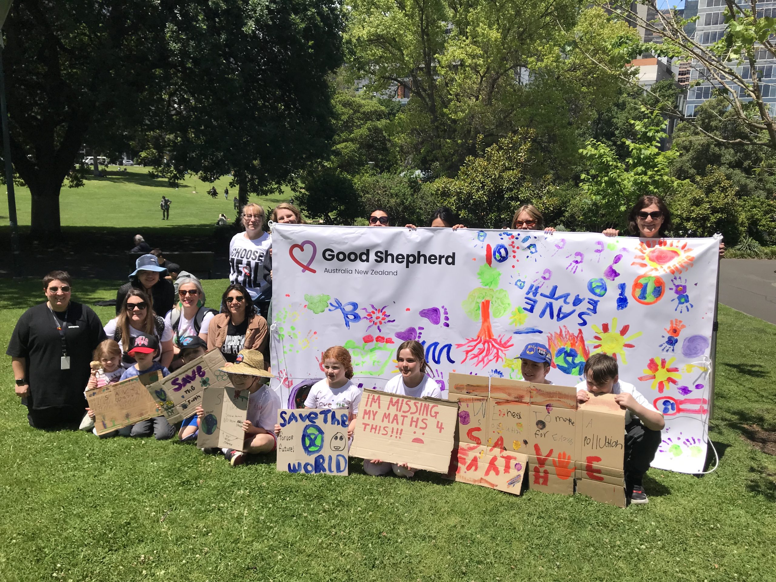 Why are Good Shepherd marching for Climate Justice?